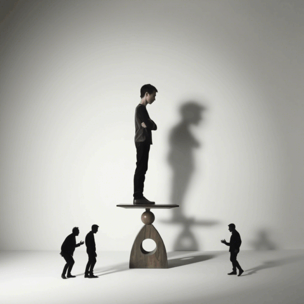 Влияние чужого мнения на самооценку.